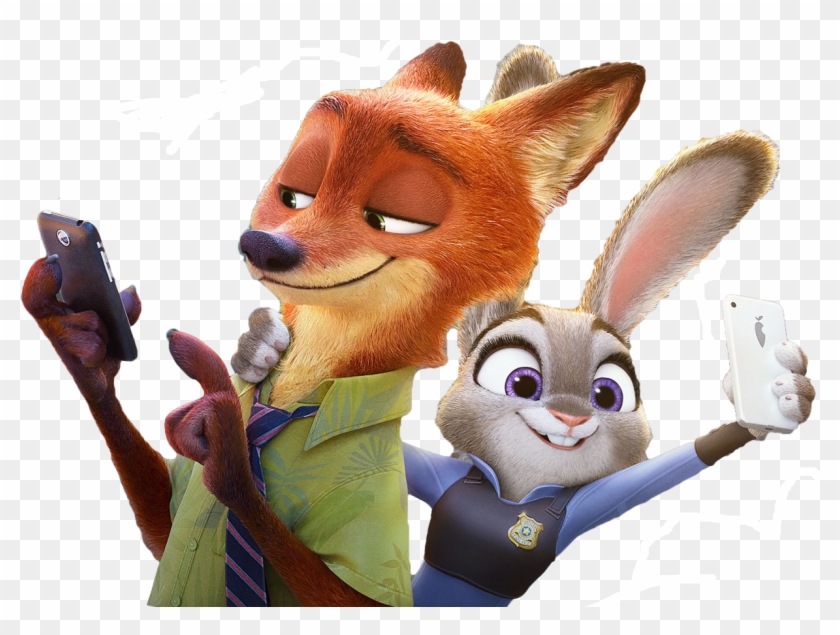 Pin De Sorna Kennedy Em Fav - Judy And Nick Png Clipart