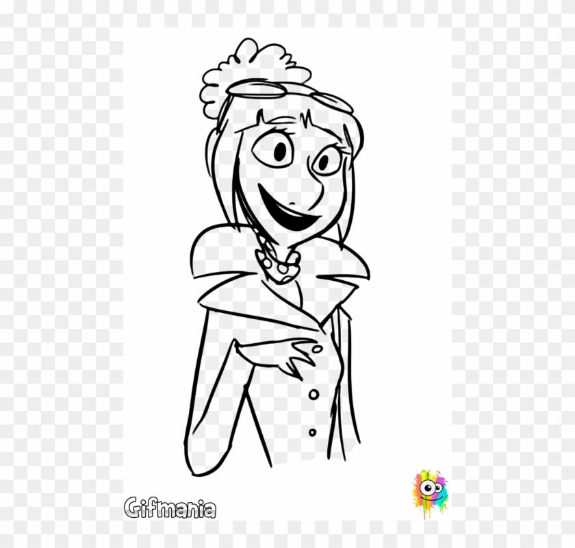 Lucy Wilde, The Secret Agent, Ready To Color - Lucy Mi Villano Favorito Para Colorear Clipart