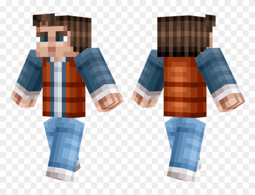 Marty Mcfly - Jp E Mcfly Minecraft Clipart #1954703