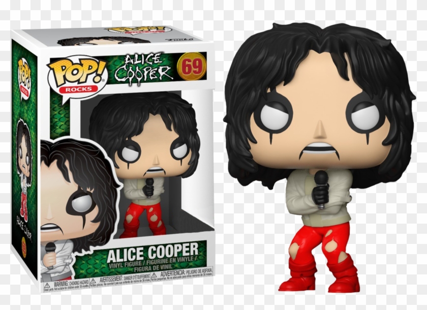 Alice Cooper In Straitjacket Us Exclusive Pop Vinyl - Angus Young Pop Funko Clipart