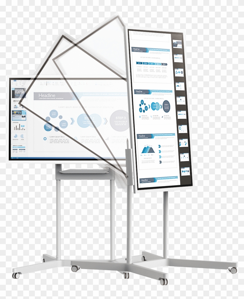 Digital Whiteboard - Samsung Flip 55 Clipart #1954970