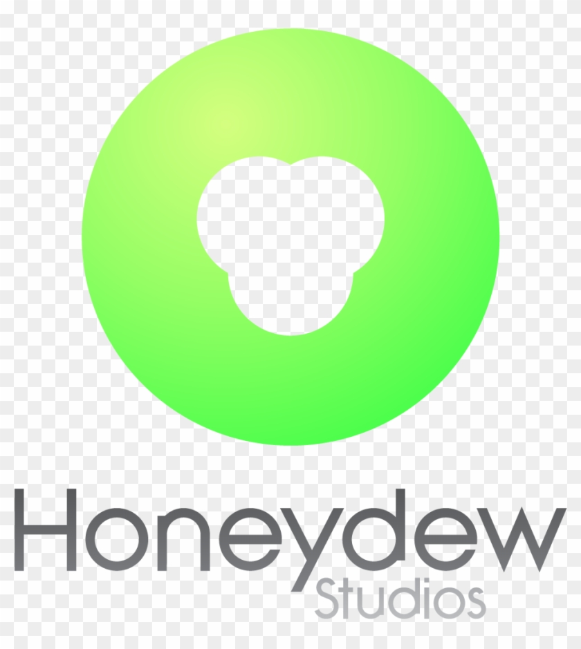 Honeydewstudios Logo A White Transparent - Circle Clipart #1955343