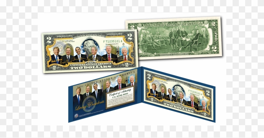 Living Presidents W/ Donald Trump Official Genuine - Lunar Landing 50th Anniversary Clipart #1955374
