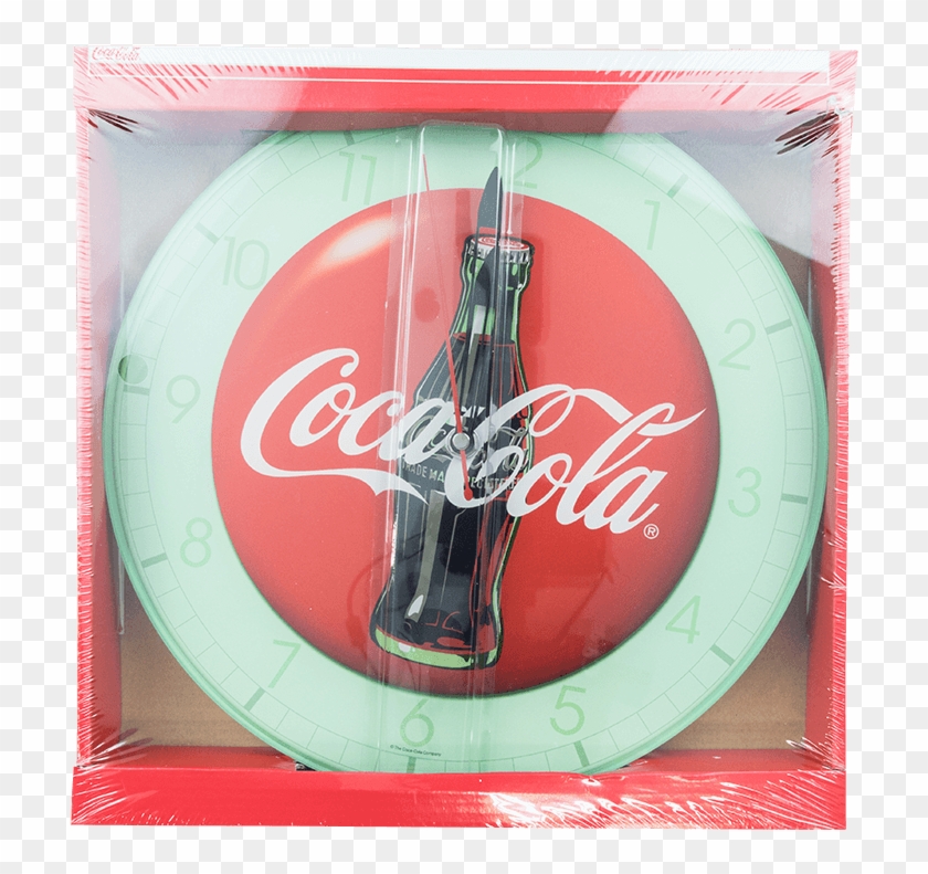 Coca-cola Round Wall Clock - Coca Cola Clipart #1955437