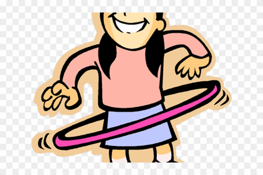Hula Hoop Coloring Page Clipart
