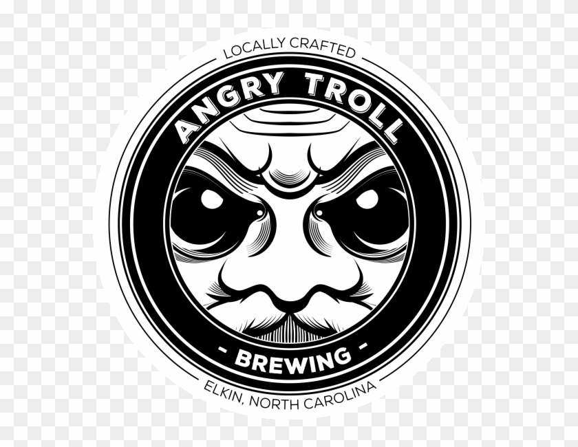 Angry Troll Brewing - Illustration Clipart