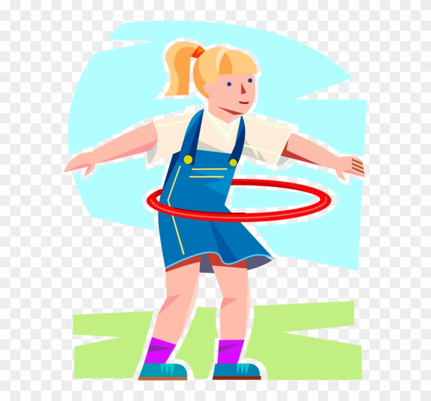 Vector Illustration Of Primary Or Elementary School - Cartoon Clipart