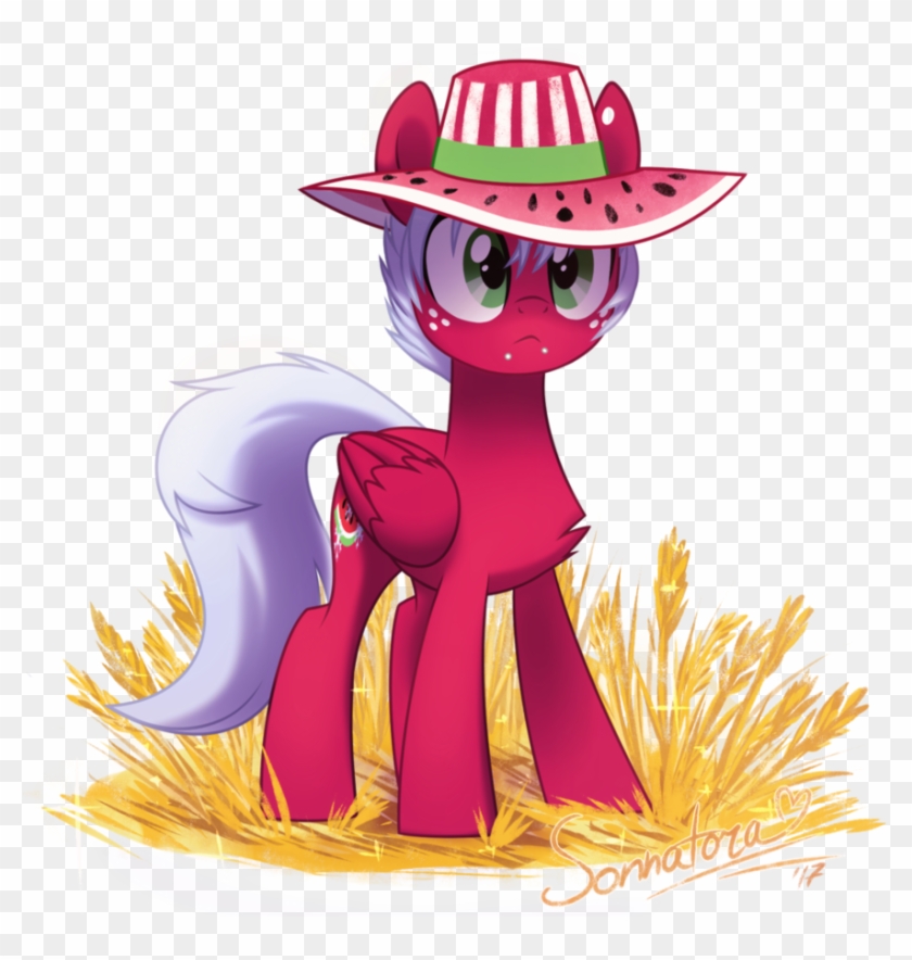 Sonnatora, Chest Fluff, Cute, Female, Freckles, Hat, - Cartoon Clipart