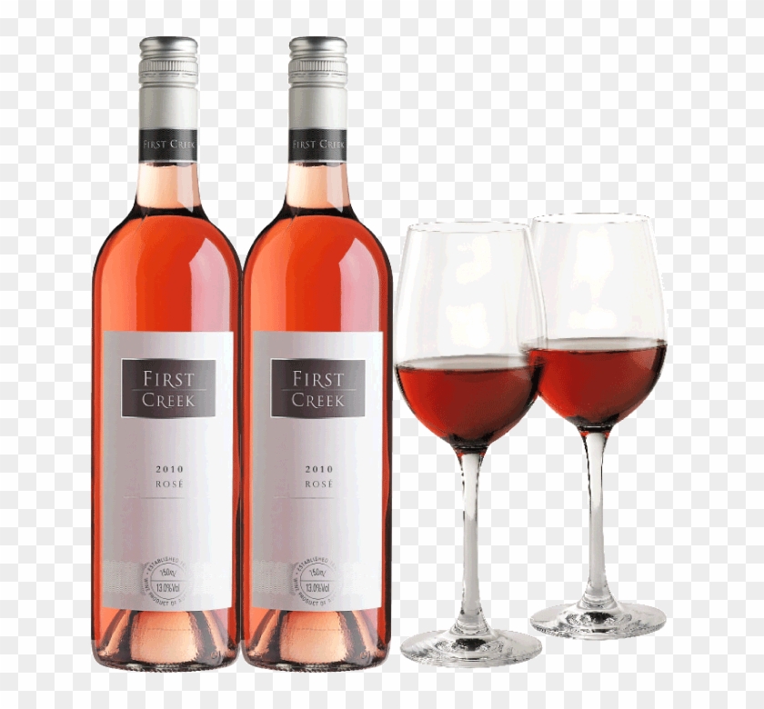 640 X 700 4 - Wine Bottle With Glass Png Clipart