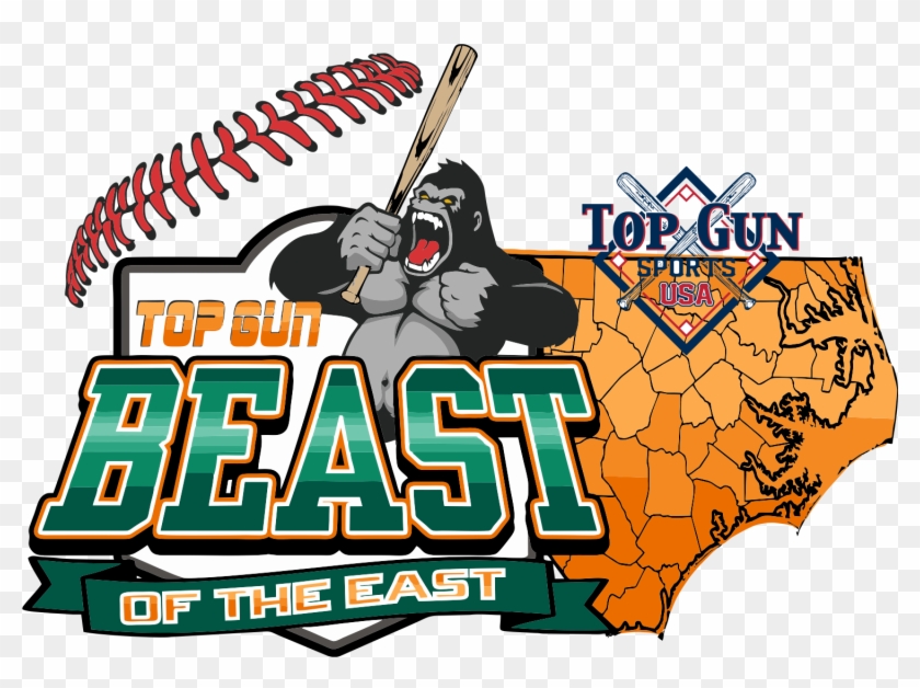 "top Gun Usa Sports Event" "beast Of The East Championship - Baseball Clipart #1956565