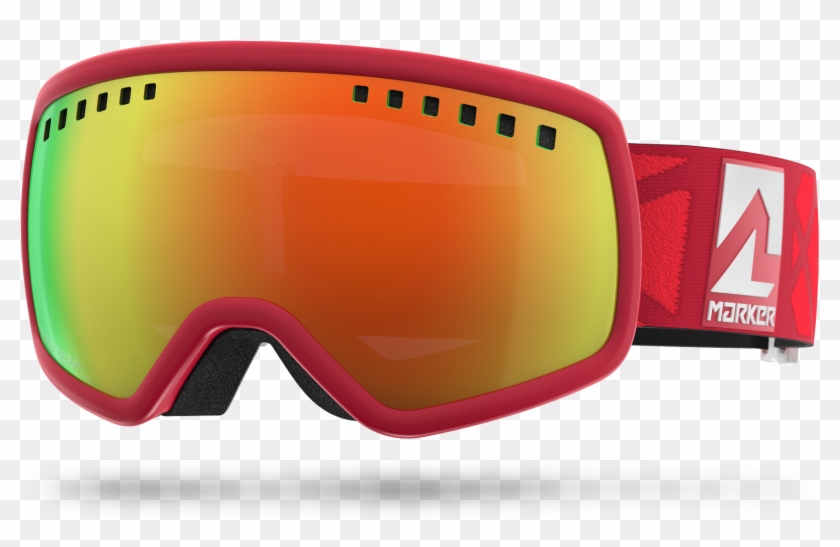 Big Picture Red - Marker Big Picture Goggles Clipart #1956634