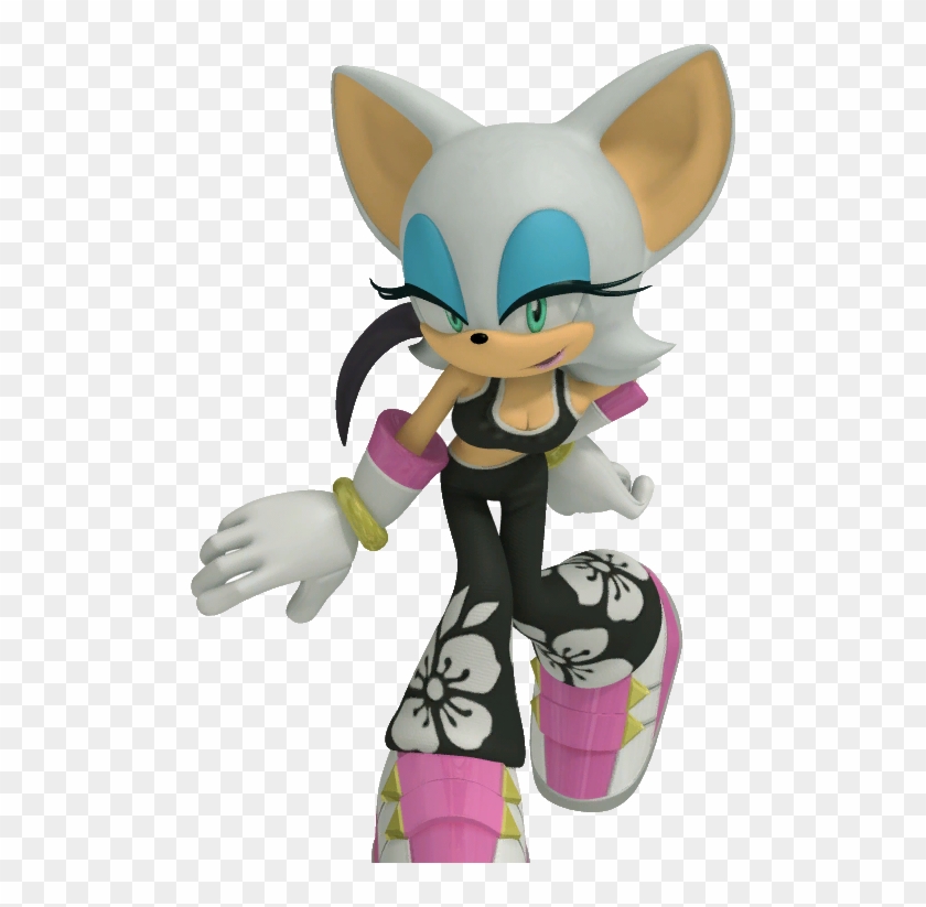 Yes I Am Thinking About What A Hard Jock Goth Serve - Rouge The Bat Sonic Free Riders Clipart