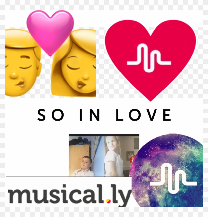 #dylan #musically #love #couplegoals - Couple Kissing Emoji Meaning Clipart #1957416