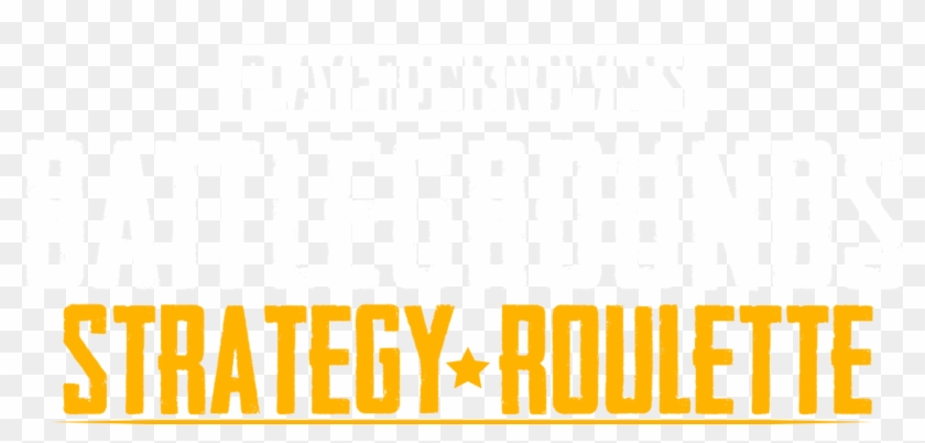 Strat Roulette Pubg - Poster Clipart #1957627
