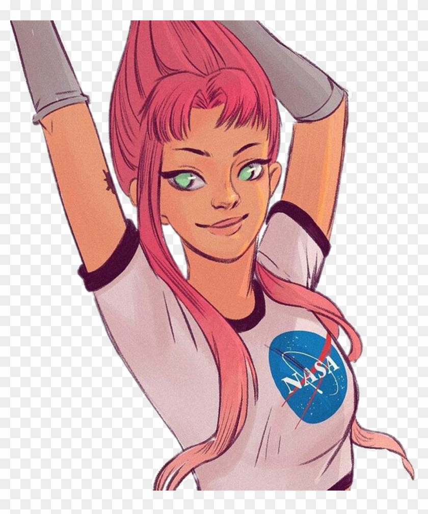 Starfire♡ Sticker - Teen Titans Go Starfire Anime Clipart