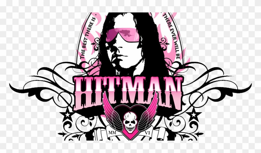 Pro Wrestling Resource - Bret The Hitman Hart Logo Clipart #1957991