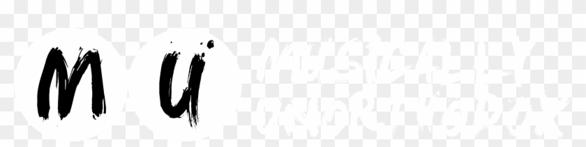 Musically Unorthodox - Silhouette Clipart