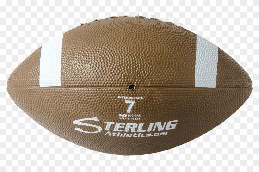 Brown Rubber Camp Football - Beanie Clipart