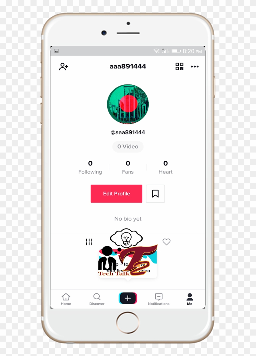 How To Make Tik Tok Account Bangla 2019 - Iphone Clipart #1958119