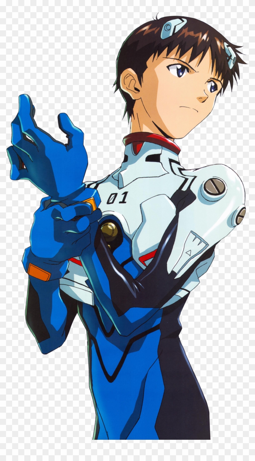 Neon Genesis Evangelion Main Character Psychoanalysis - Nge Shinji Clipart #1958146