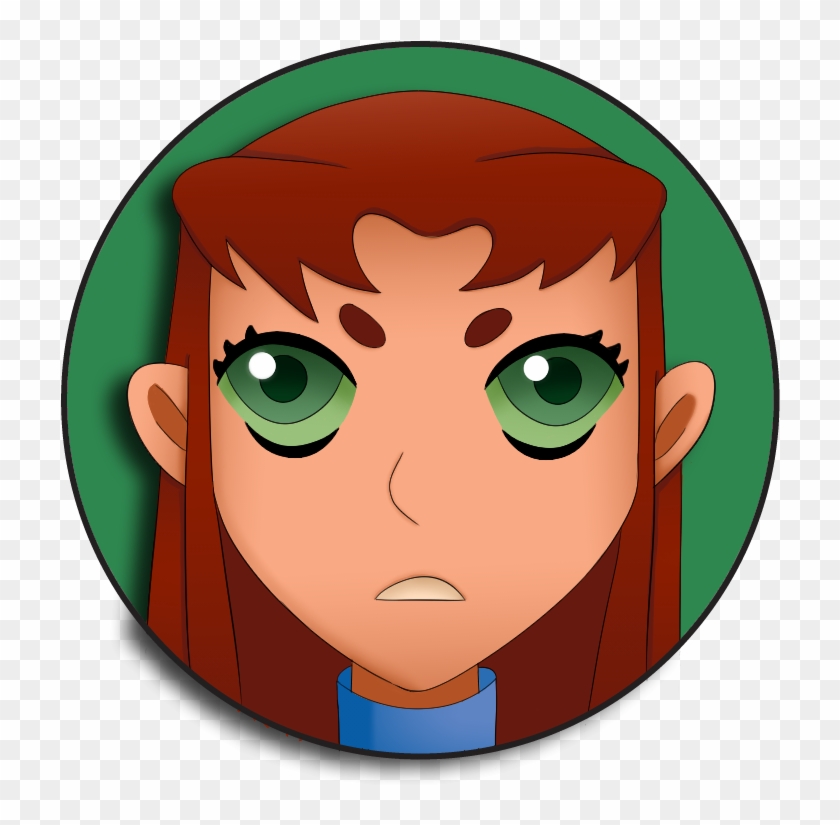 Home / Pin Back Buttons / Justice League / Starfire - Cartoon Clipart #1958232