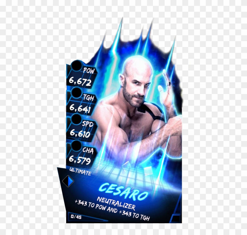 Supercard Cesaro S3 Ultimate Fusion 10618 Clipart #1958338