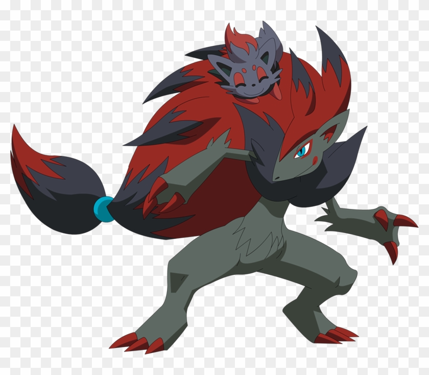 Pokemon Shiny Zoroark Is A Fictional Character Of Humans - Pokemon Zoroark Clipart