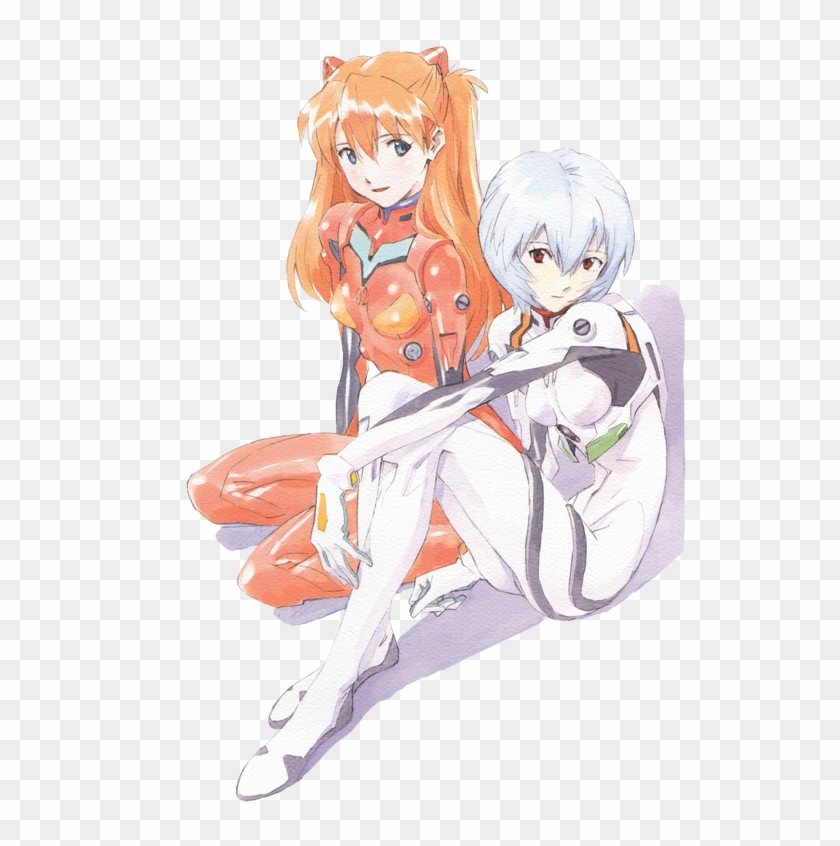 Transparent Evangelion Asuka Langley Soryu Rei Ayanami Clipart #1958641