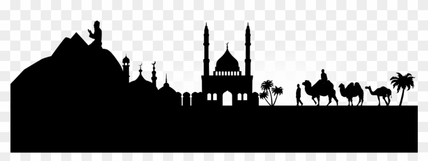 Clipart Download Peninsula Arabic Islam Eid Ul Black - Bakrid Wishes In Malayalam - Png Download #1958757