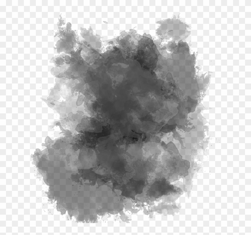 Disembodied, Eerie Voices Can Be Heard Within The Forest - Monochrome Clipart