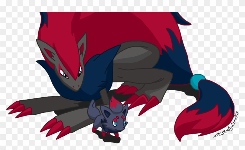 Zorua And Zoroark Dream World By Xxsteefylovexx-d4m8sqj Clipart
