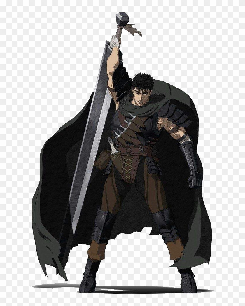 Guts Berserk Anime 2016 , Png Download Clipart
