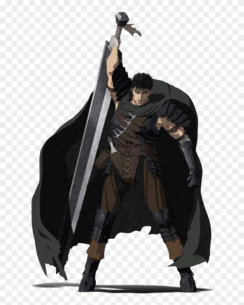 Guts Berserk Anime 2016 , Png Download Clipart #1959117