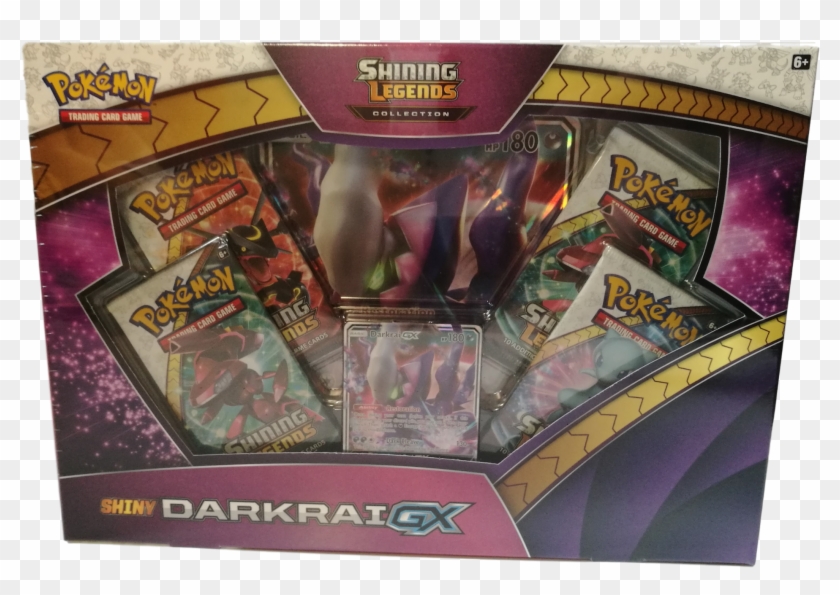 Shining Legends Shiny Darkrai Gx Box - Shiny Darkrai Gx Box Clipart #1959279