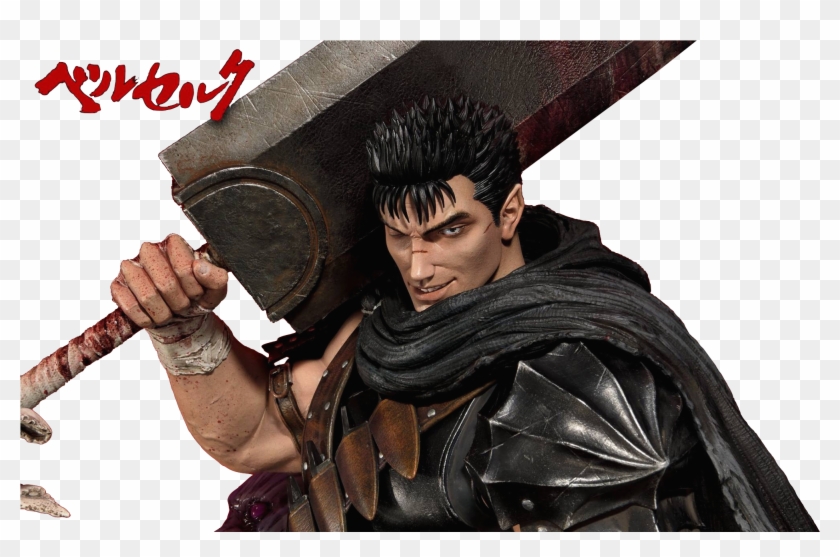 Prime1 Studio Berserk Guts The Black Swordman Statue Clipart #1959426