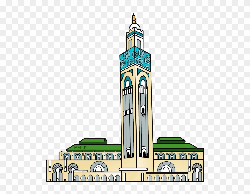 Mosque - Hassan Ii Mosque Clipart - Png Download #1959527