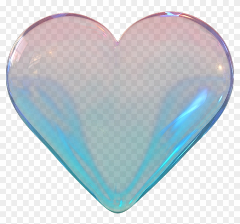 #aesthetic #tumblr #vaporwave #heart #transparent #liquid - Vaporwave Heart Clipart #1959894