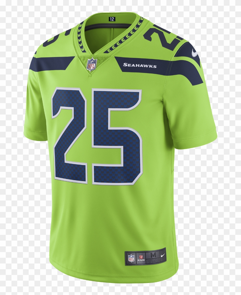 Nike Nfl Seattle Seahawks Color Rush Limited Men's - Seahawks Color Rush Jersey 12 Clipart