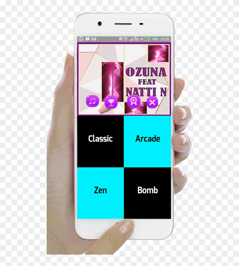 Ozuna & Natti Natasha Piano For Android Clipart