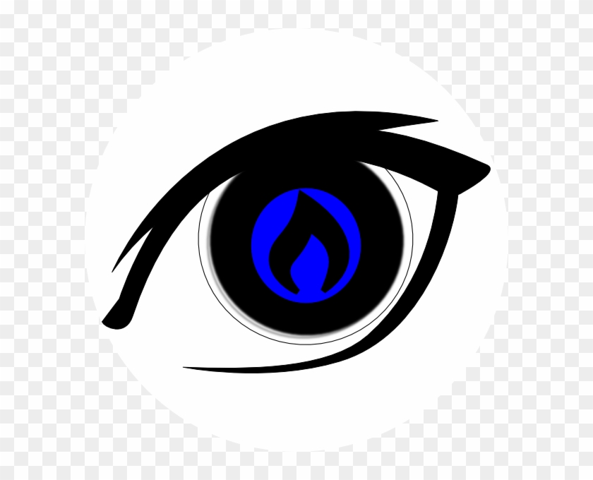 Burning Eye Png Images - Cartoon Eye Clipart #1960273