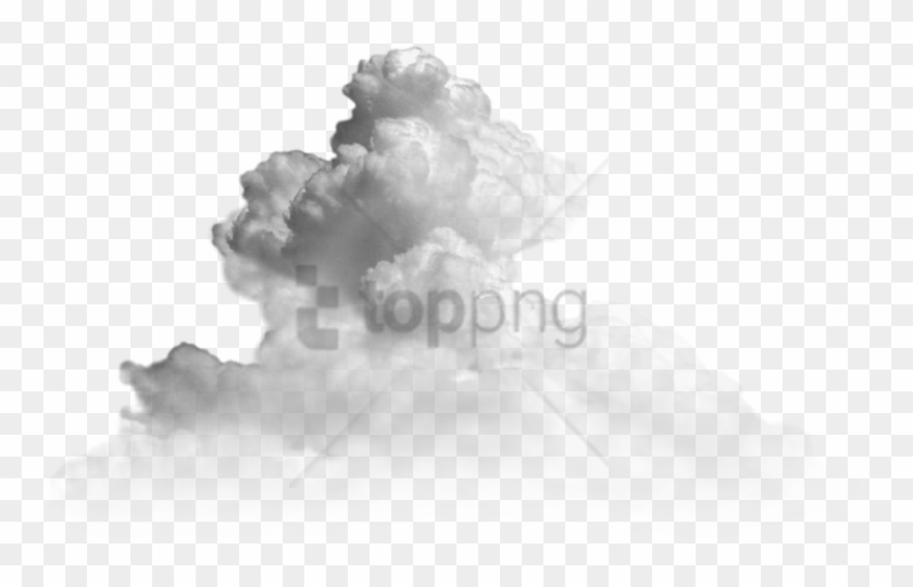Free Png Clouds Drawing Png Png Images Transparent - Cumulonimbus Clipart