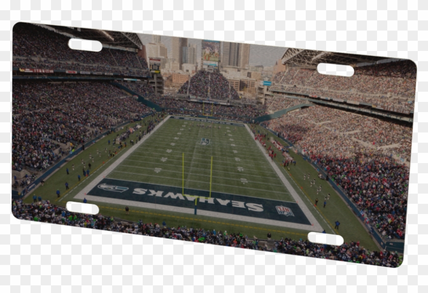 Seattle Seahawks Stadium Metal Photo - Seattle Seahawks Stadium Clipart #1960341