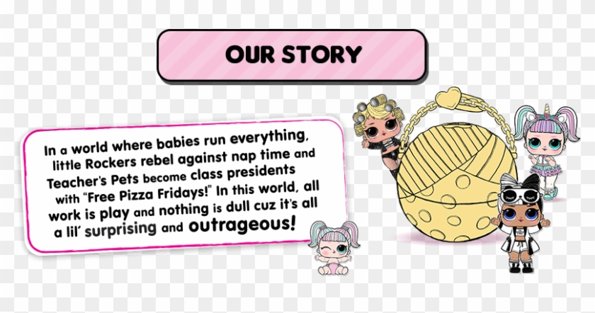 Read The L - Lol Surprise Our Story Clipart