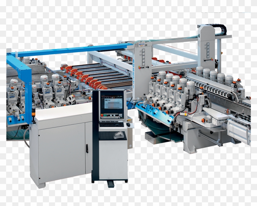 Cnc Double Edging And Transparent Background - Double Edge Intermac Clipart