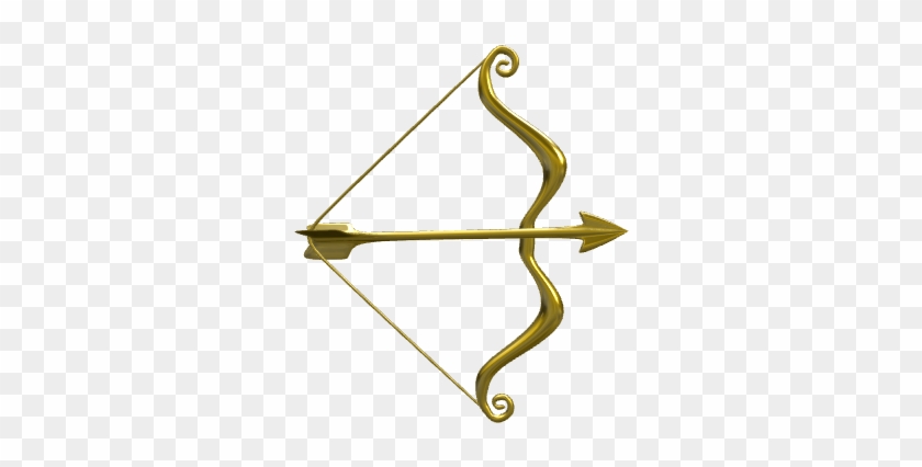 Bow And Arrow - Bow And Arrow Design 3d Clipart #1961204