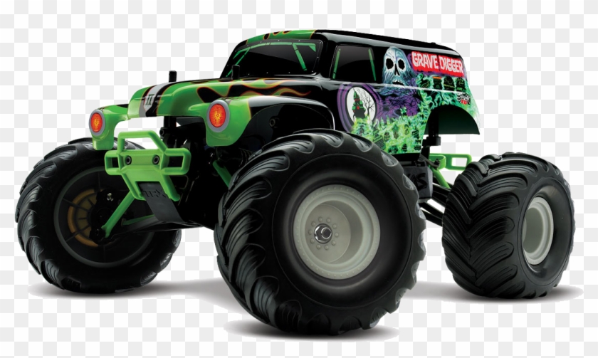 1200 X 761 9 - Grave Digger Truck Cartoon Clipart