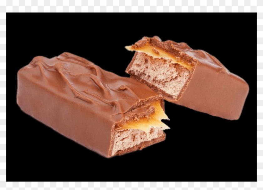 Treats Png - Mars Bar Cut In Half Clipart #1961308