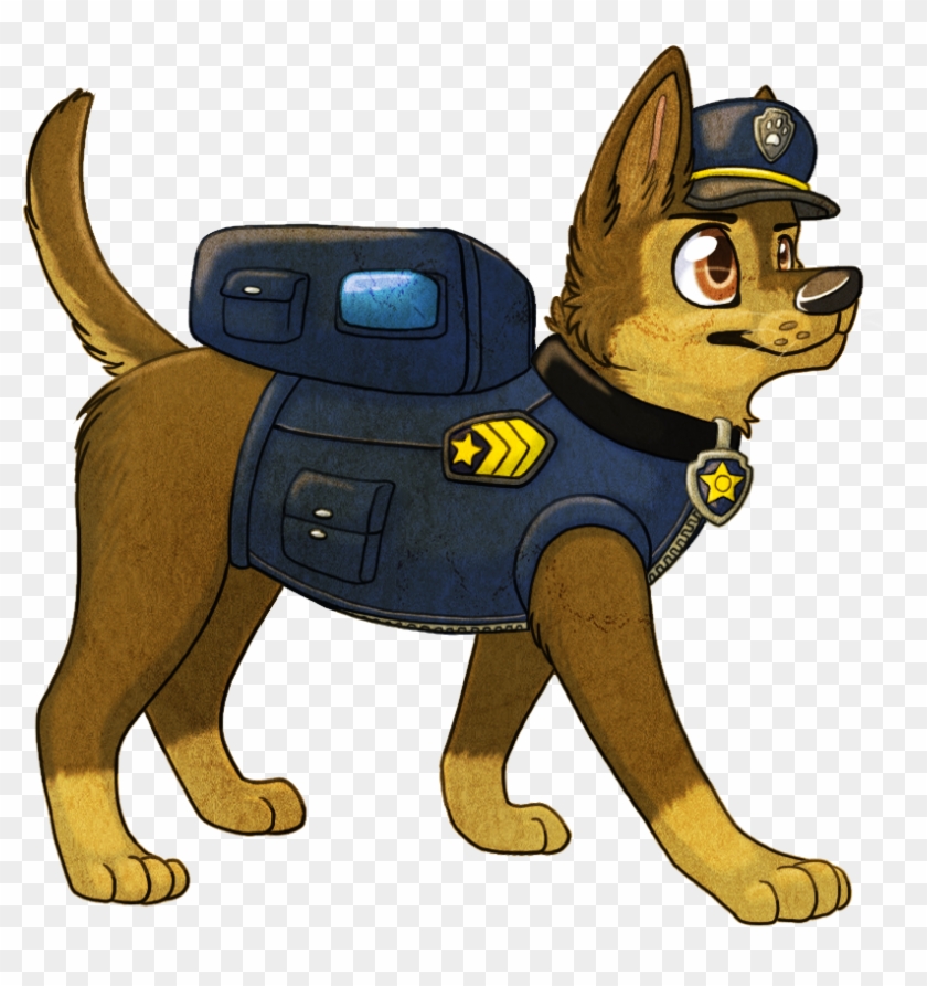 Chase Is On The Case Clipart