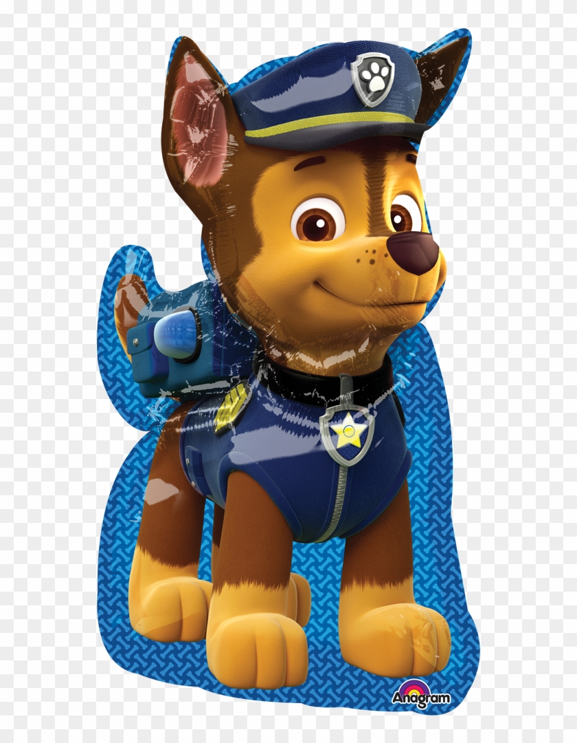 Paw Patrol - Chase - Paw Patrol Chase Balloon Clipart