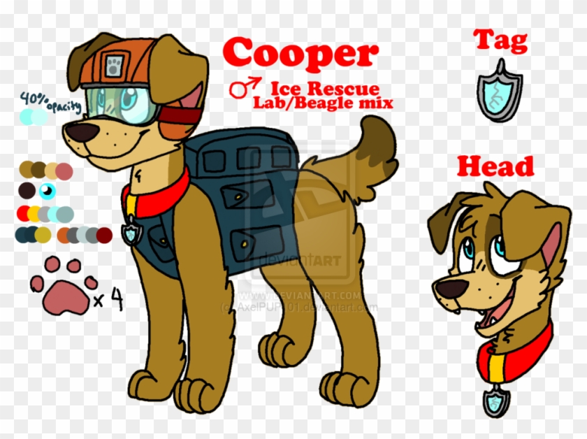 Cooper's Ref Sheet Clipart